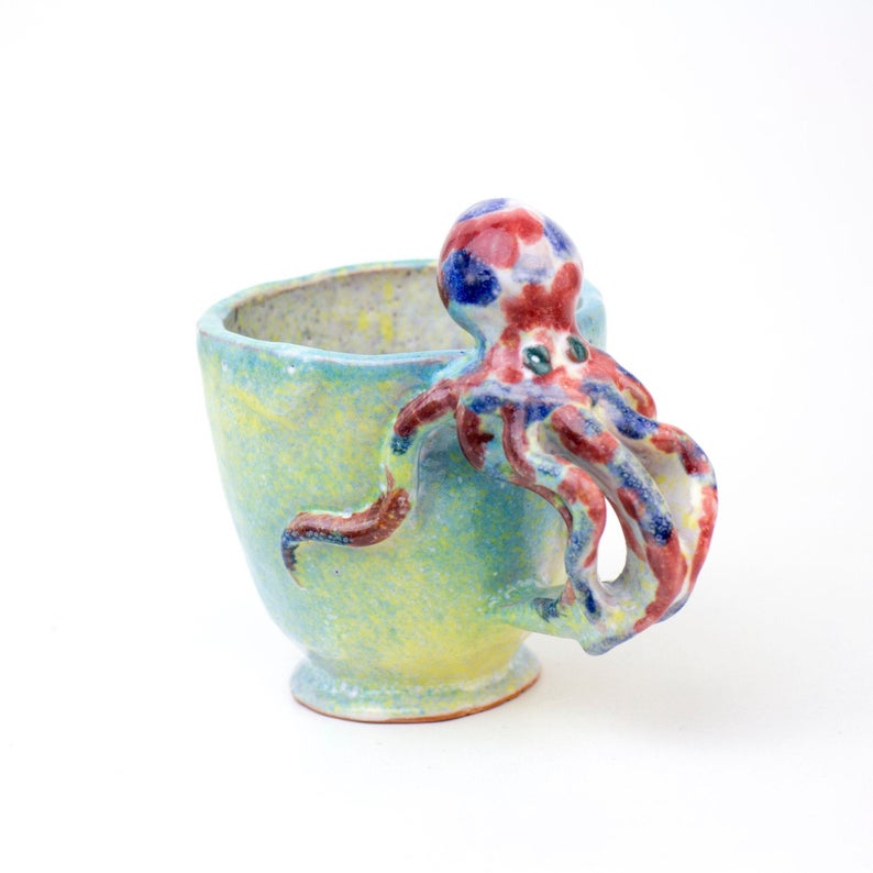 Aquarium coral, ceramic decor, ceramics and pottery, Aquarium