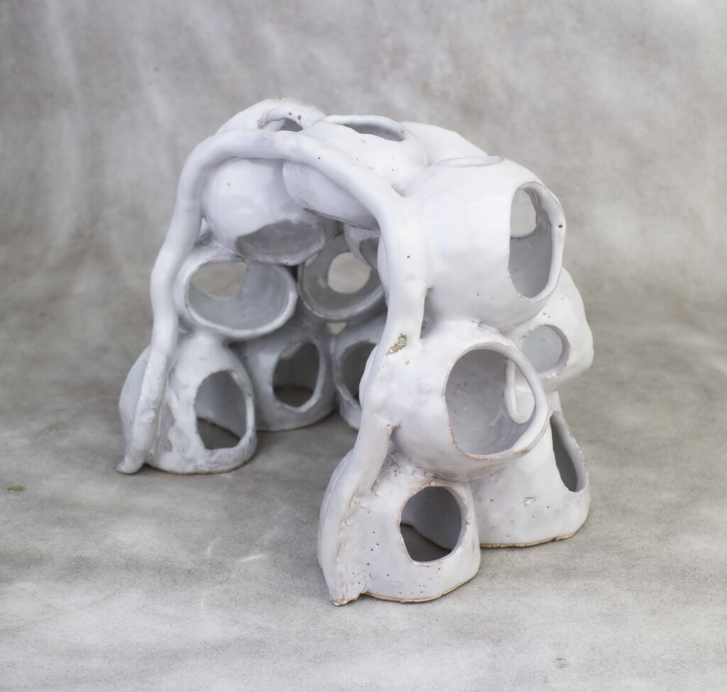 Big Aquarium decor underwater handmade, Aquarium ceramic decor