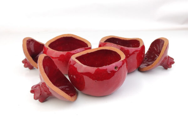 ceramic pomegranate