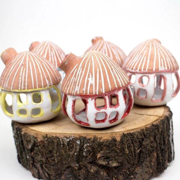 Aquarium decors handmade, Small Fish Hide, ceramic decors, Aquarium decoration, Fish HOUSE - Image 3