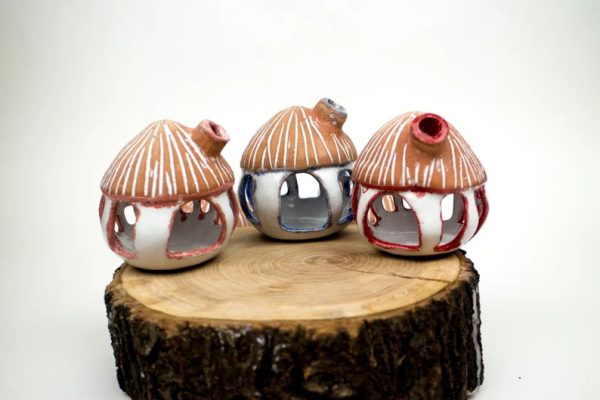 Aquarium decors handmade, Small Fish Hide, ceramic decors, Aquarium decoration, Fish HOUSE - Image 8