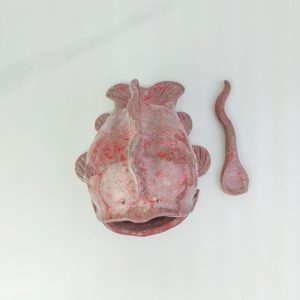 Fish salt or pepper cellar with soon handmade, fish style cellar,  salt  cellar, original cellar, restaurant cellar, ceramic trinket