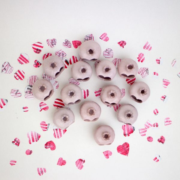 Wedding favors, Handmade ceramic pomegranate, pink pomegranate, ceramic, pomegranate vase, ceramics and pottery, wedding favor for guest - Image 10