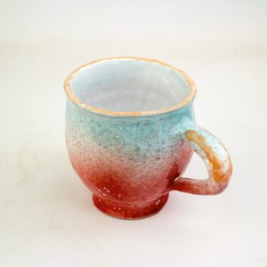 Handmade ceramic coffee cup, tea cup, coffee cup,  one piece, Stoneware mug, pinch pot, pottery mug, Handmade small coffee cup