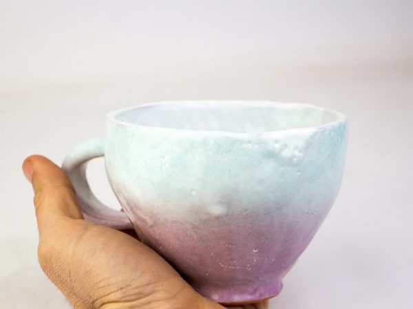 Handmade ceramic coffee cup, pinch pot, ceramic, ceramic cup, coffee cup,  Stoneware mug, pottery mug, ceramic mug, ceramics and pottery - Image 2