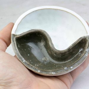 Handmade Ceramic Yin & Yang Salt & Pepper Cellar